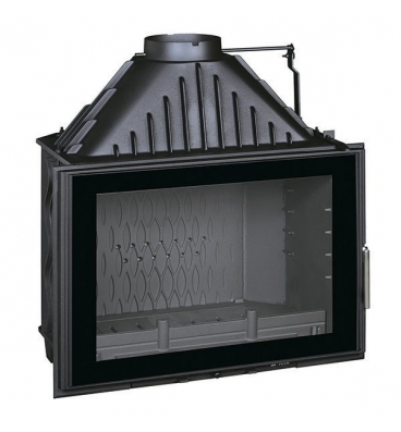 Чугунная каминная топка Invicta Hearth 800 Large Angle with flue valve (2018)